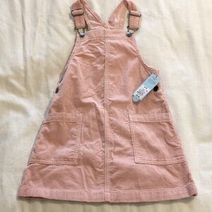 Cat & Jack Pink Corduroy Kids M(8) Overalls
